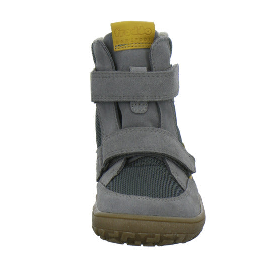 Froddo Barefoot Winterschuhe warm gefüttert Grau-kombi - 360° Ansicht
