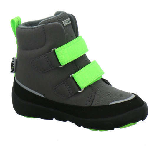 Affenzahn Vegan Comfy Winterschuhe warm gefüttert Grau-kombi - 360° Ansicht