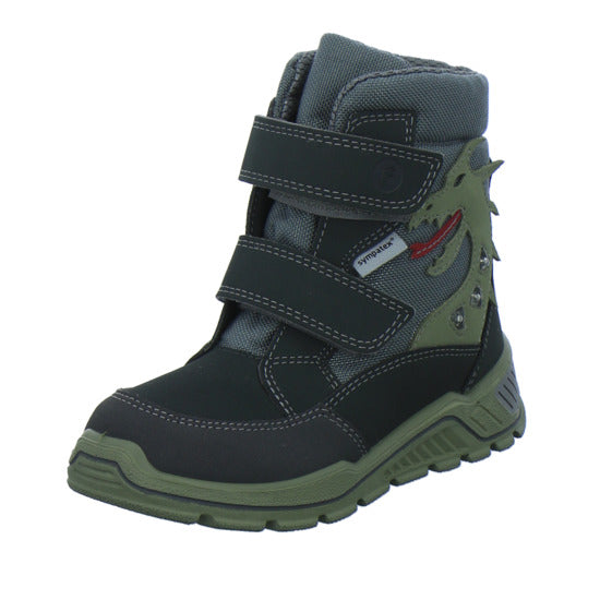 Ricosta Winterschuhe Jungen Grisu Blinker Grau-kombi