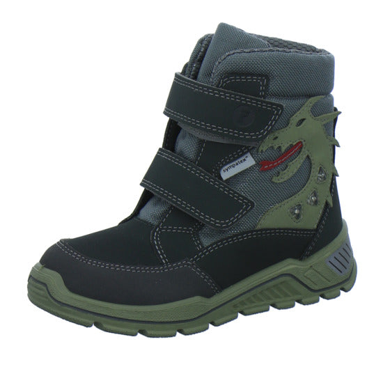 Ricosta Winterschuhe Jungen Grisu Blinker Grau-kombi