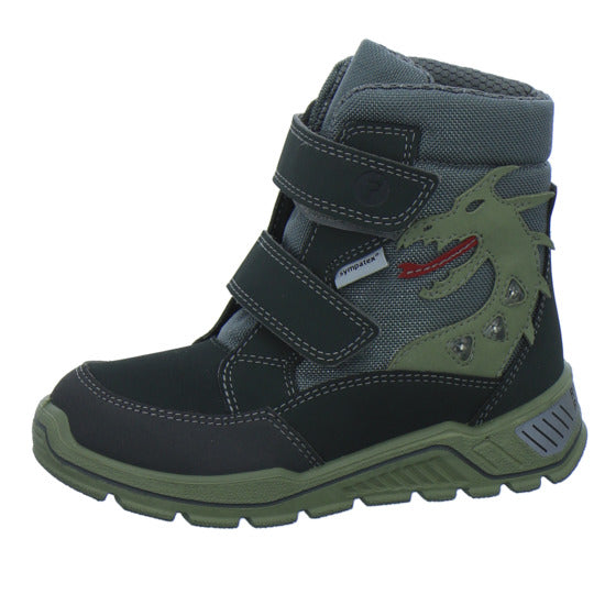 Ricosta Winterschuhe Jungen Grisu Blinker Grau-kombi