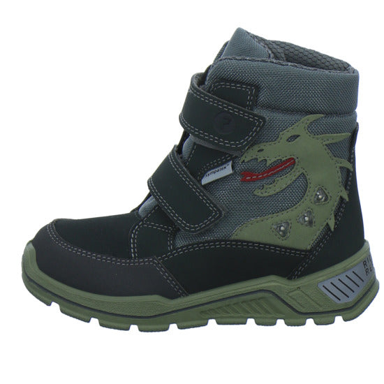 Ricosta Winterschuhe Jungen Grisu Blinker Grau-kombi