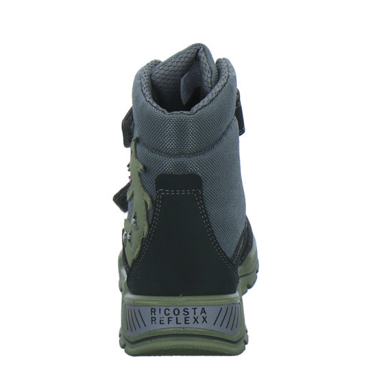 Ricosta Winterschuhe Jungen Grisu Blinker Grau-kombi