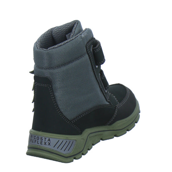 Ricosta Winterschuhe Jungen Grisu Blinker Grau-kombi