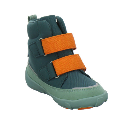 Affenzahn Vegan Comfy Winterschuhe warm gefüttert grün - 360° Ansicht