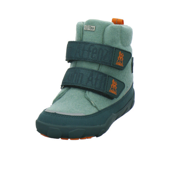 Affenzahn Winterschuhe Jungen Wolle Comfy grün