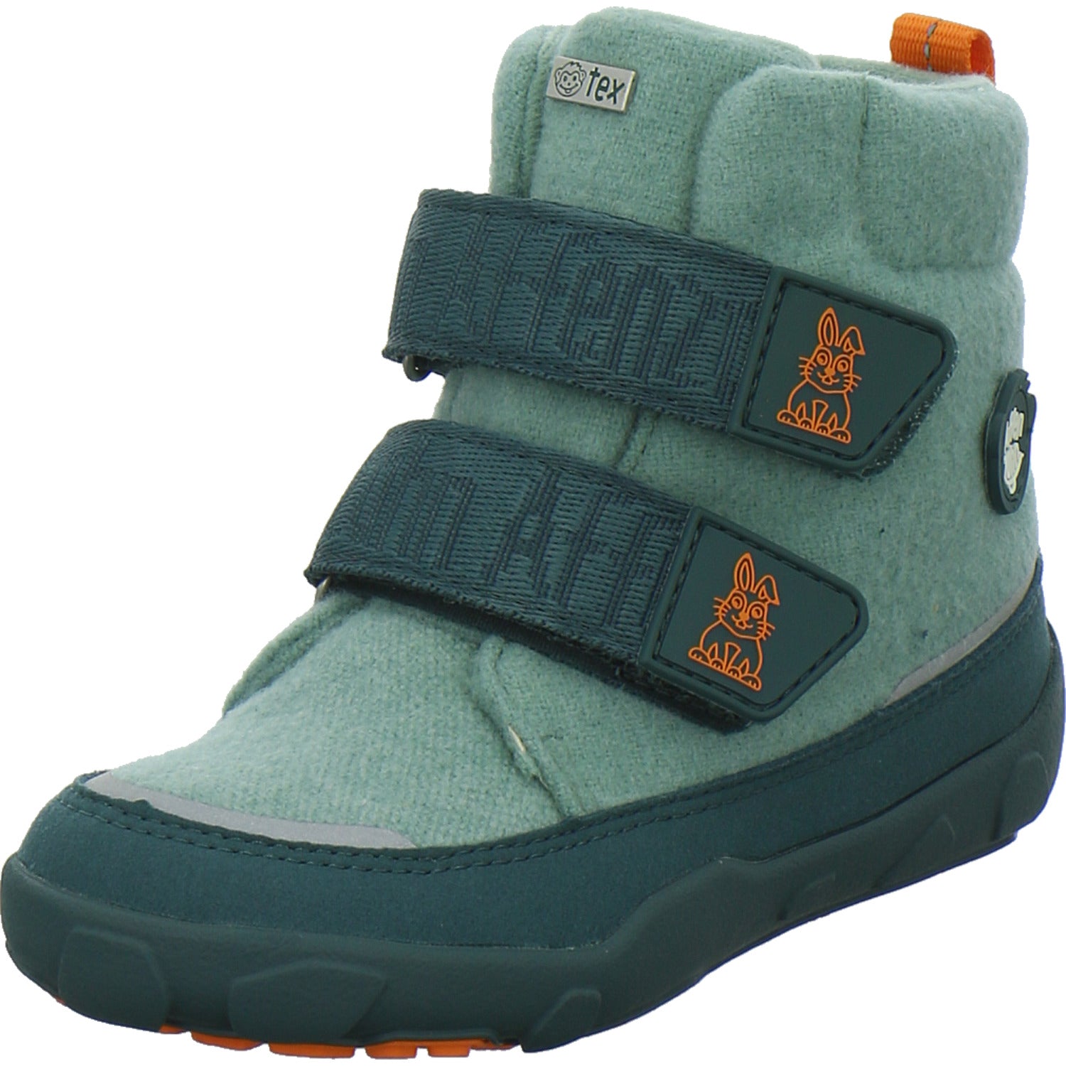 Affenzahn Winterschuhe Jungen Wolle Comfy grün