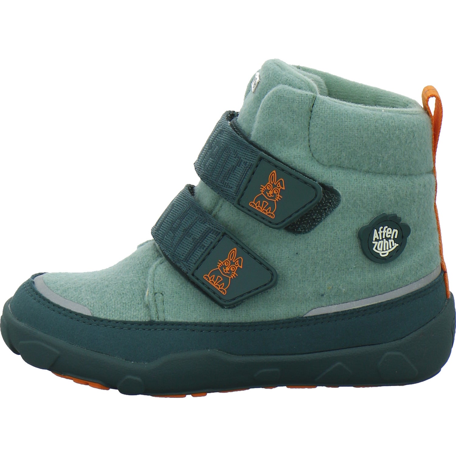 Affenzahn Winterschuhe Jungen Wolle Comfy grün