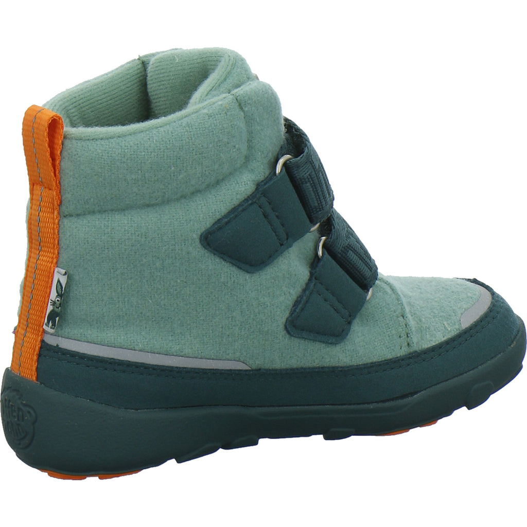 Affenzahn Winterschuhe Jungen Wolle Comfy grün