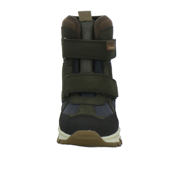 Bisgaard Edon Tex Winterschuhe warm gefüttert oliv - 360° Ansicht