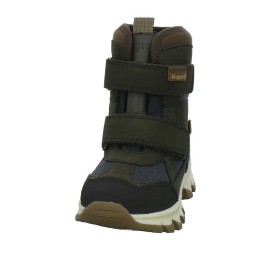 Bisgaard Edon Tex Winterschuhe warm gefüttert oliv - 360° Ansicht
