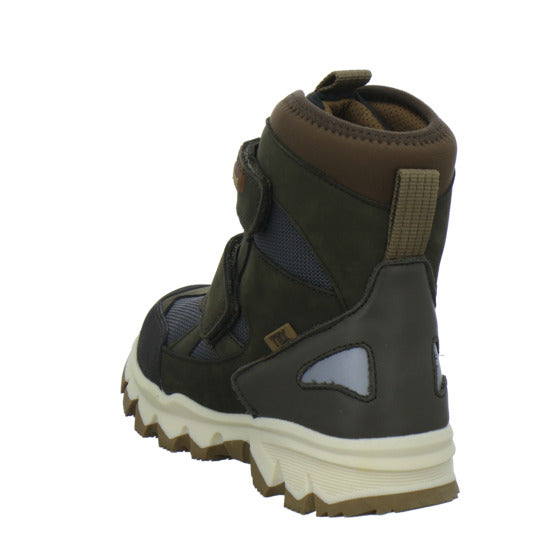 Bisgaard Edon Tex Winterschuhe warm gefüttert oliv - 360° Ansicht