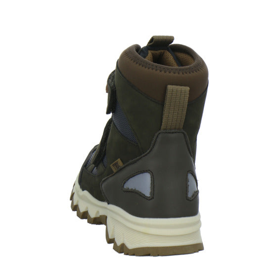 Bisgaard Edon Tex Winterschuhe warm gefüttert oliv - 360° Ansicht