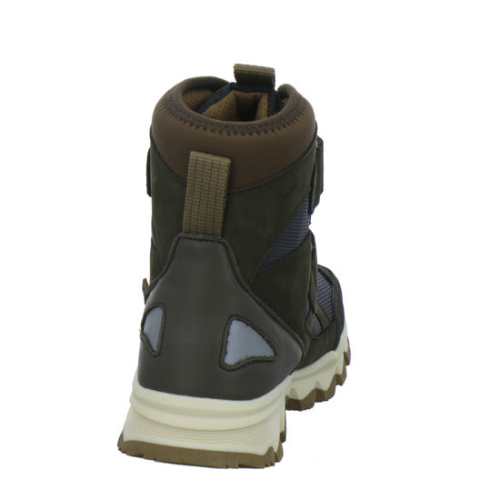 Bisgaard Edon Tex Winterschuhe warm gefüttert oliv - 360° Ansicht
