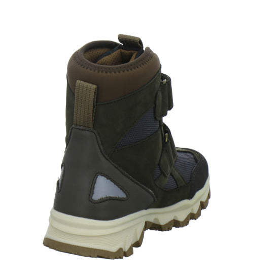 Bisgaard Edon Tex Winterschuhe warm gefüttert oliv - 360° Ansicht