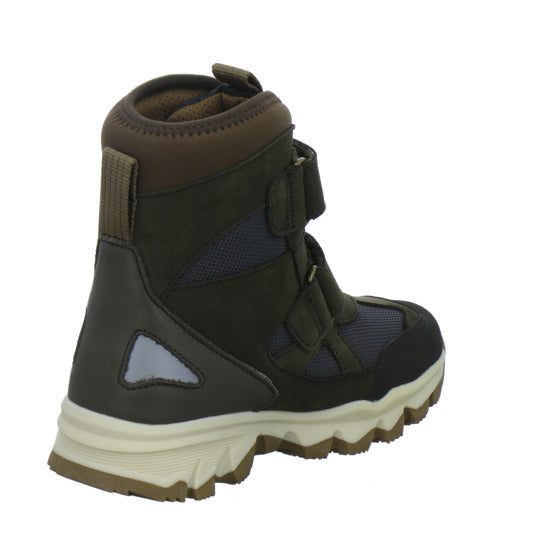 Bisgaard Edon Tex Winterschuhe warm gefüttert oliv - 360° Ansicht