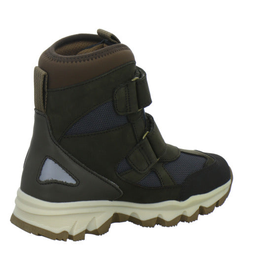Bisgaard Edon Tex Winterschuhe warm gefüttert oliv - 360° Ansicht