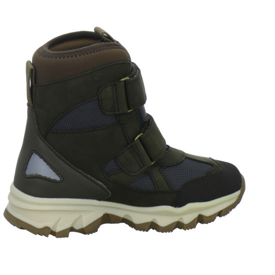 Bisgaard Edon Tex Winterschuhe warm gefüttert oliv - 360° Ansicht