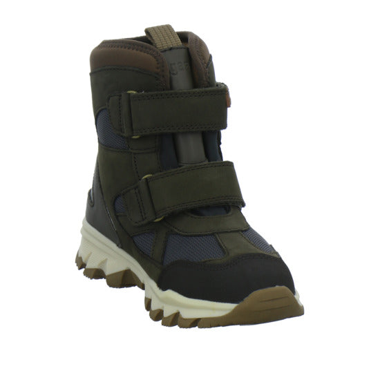 Bisgaard Edon Tex Winterschuhe warm gefüttert oliv - 360° Ansicht