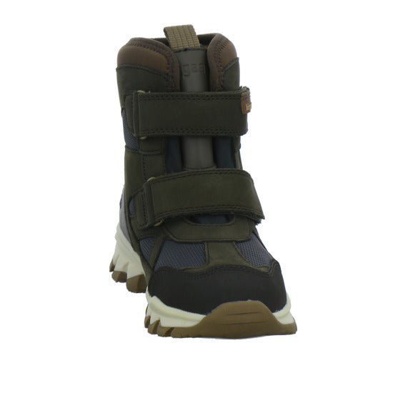 Bisgaard Edon Tex Winterschuhe warm gefüttert oliv - 360° Ansicht