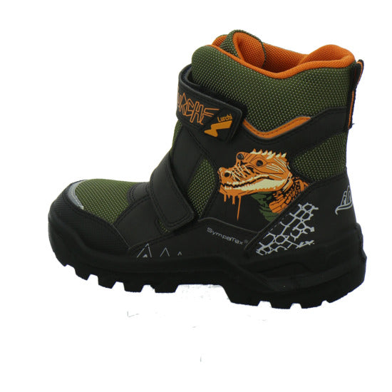 Lurchi Winterschuhe Jungen Kepa Blinker oliv