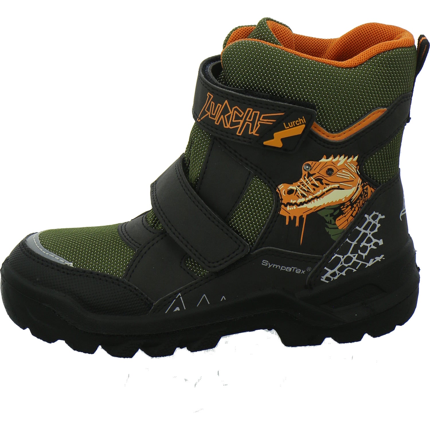 Lurchi Winterschuhe Jungen Kepa Blinker oliv