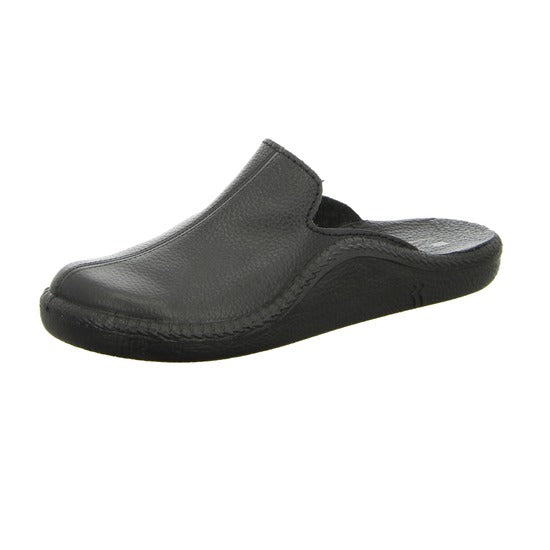 Josef Seibel Monaco 202 G Hausschuhe Herren Schwarz - 360° Ansicht