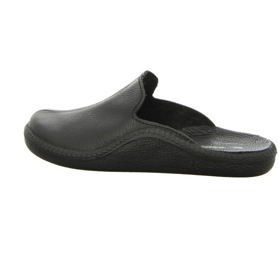 Josef Seibel Monaco 202 G Hausschuhe Herren Schwarz - 360° Ansicht