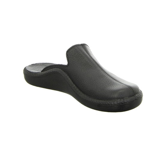 Josef Seibel Monaco 202 G Hausschuhe Herren Schwarz - 360° Ansicht