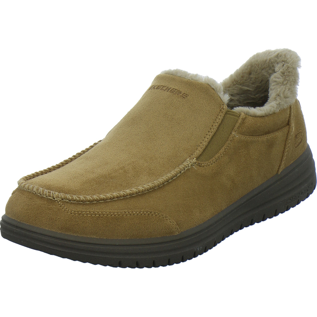 Skechers Hausschuhe Herren Herren Slip Ins Mittelbraun
