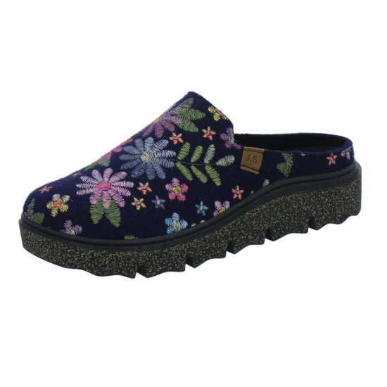 Josef Seibel Hausschuhe Damen Damen Carmaux Blau-kombi