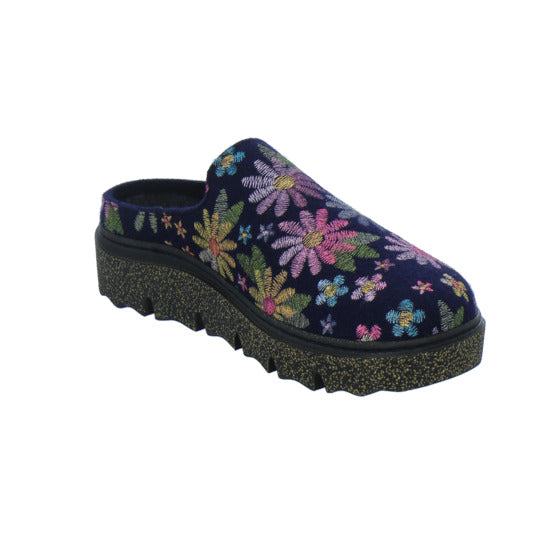 Josef Seibel Hausschuhe Damen Damen Carmaux Blau-kombi