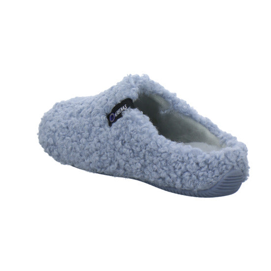 Verbenas York Hausschuhe Damen Hellblau - 360° Ansicht