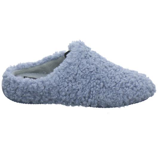 Verbenas York Hausschuhe Damen Hellblau - 360° Ansicht