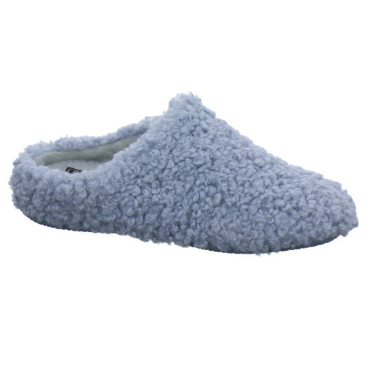 Verbenas York Hausschuhe Damen Hellblau - 360° Ansicht