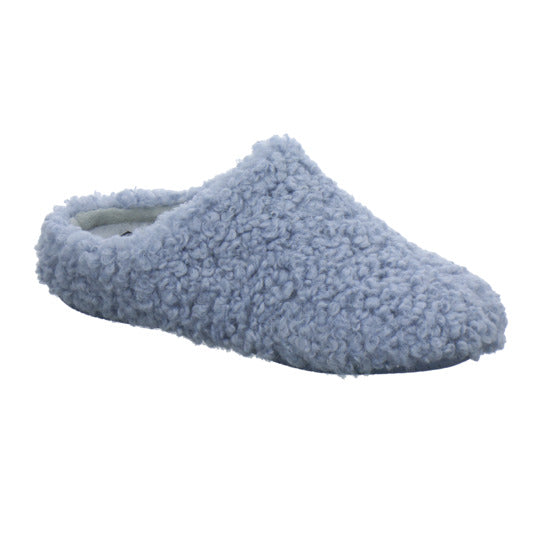 Verbenas York Hausschuhe Damen Hellblau - 360° Ansicht