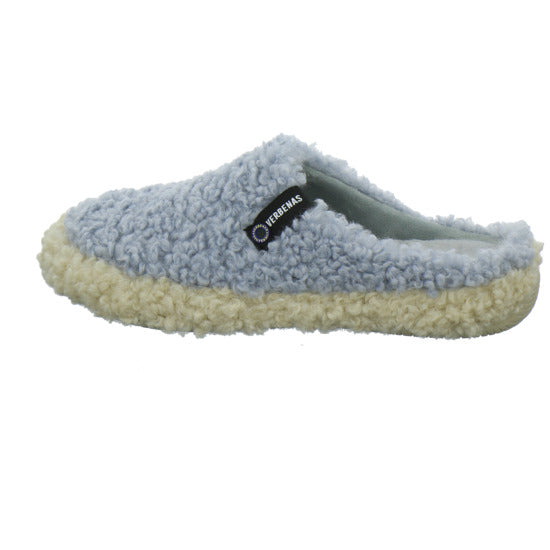 Verbenas Hausschuhe Damen Damen Yuma Curly Hellblau