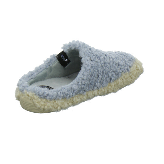 Verbenas Hausschuhe Damen Damen Yuma Curly Hellblau