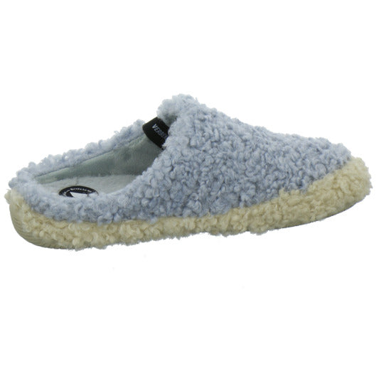 Verbenas Hausschuhe Damen Damen Yuma Curly Hellblau