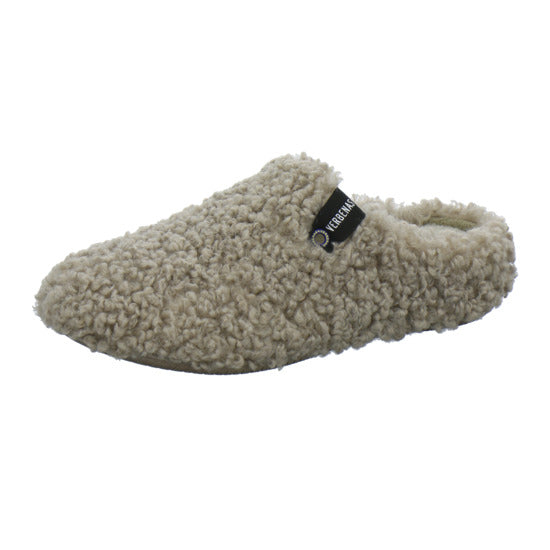 Verbenas York Hausschuhe Damen taupe - 360° Ansicht