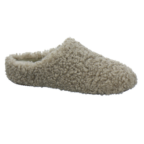 Verbenas York Hausschuhe Damen taupe - 360° Ansicht