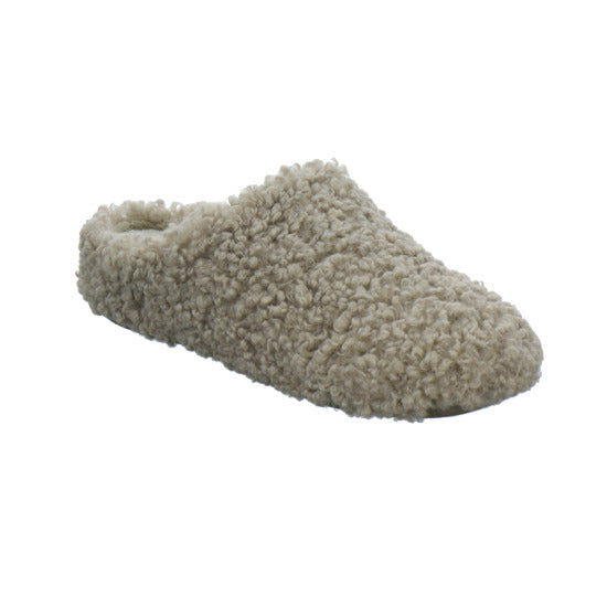 Verbenas York Hausschuhe Damen taupe - 360° Ansicht