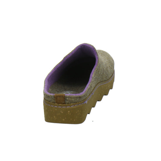 Rohde Foggia Hausschuhe Damen taupe - 360° Ansicht