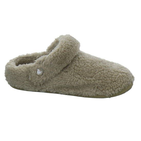 Crocs Hausschuhe Damen Damen Classic cozzzy slipper taupe