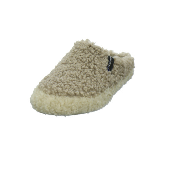 Verbenas Hausschuhe Damen Damen Yuma Curly taupe