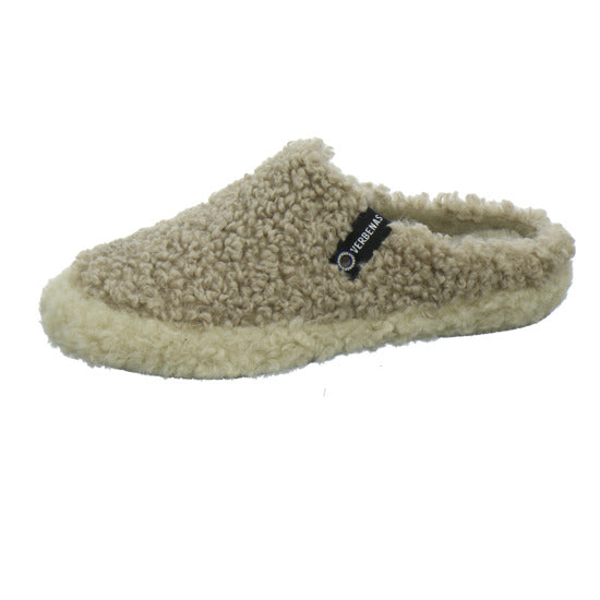 Verbenas Hausschuhe Damen Damen Yuma Curly taupe