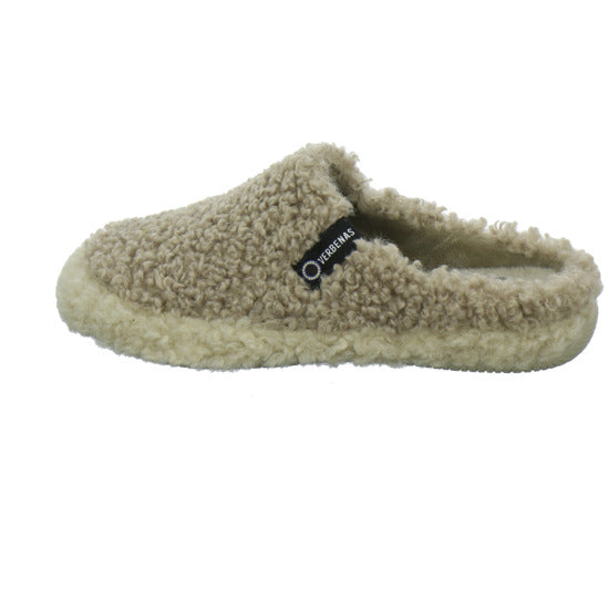 Verbenas Hausschuhe Damen Damen Yuma Curly taupe