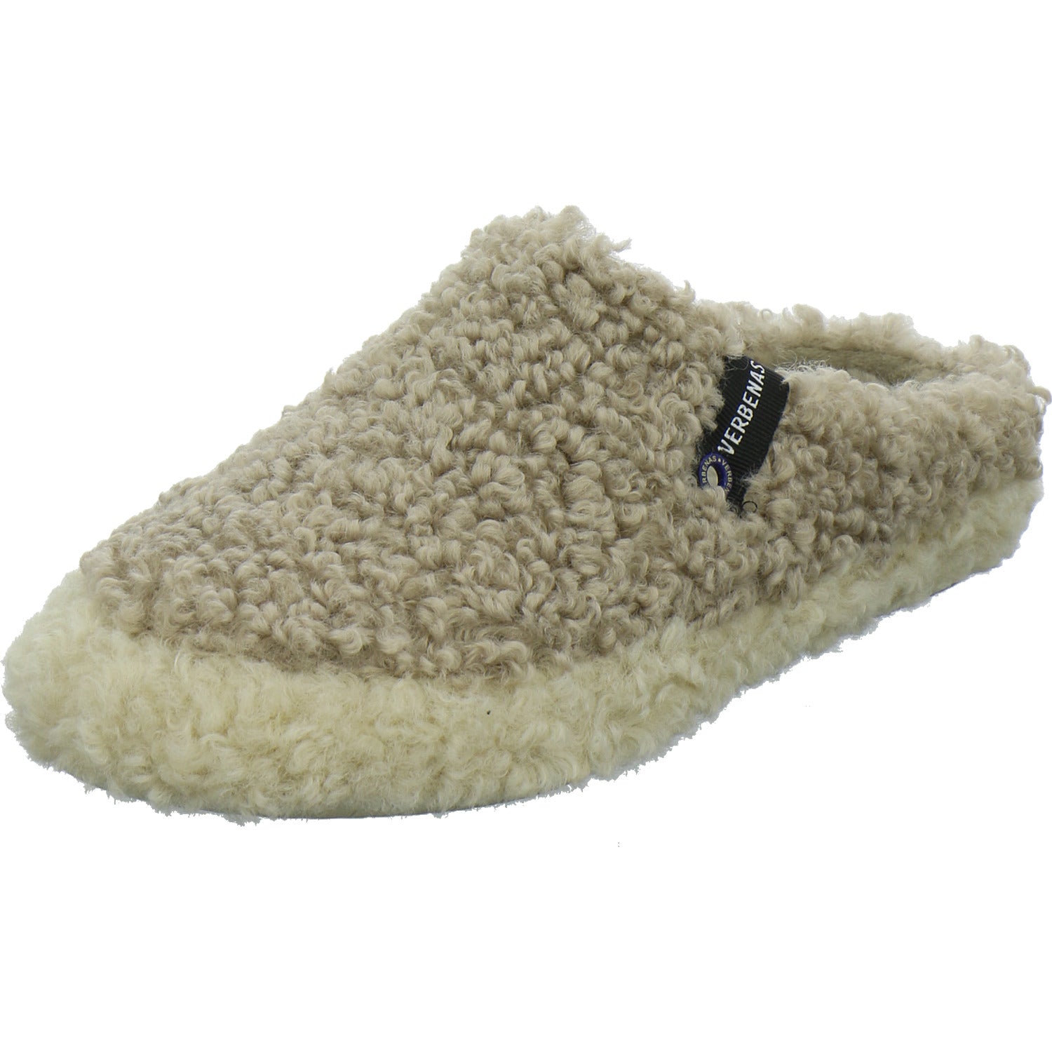 Verbenas Hausschuhe Damen Damen Yuma Curly taupe