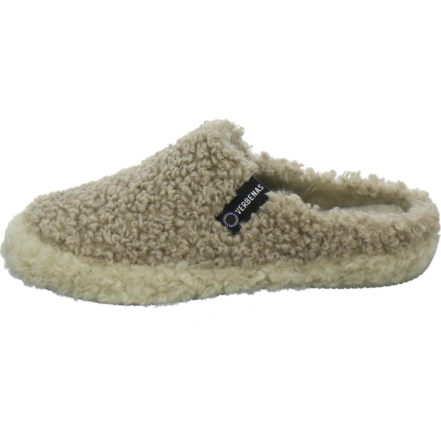 Verbenas Hausschuhe Damen Damen Yuma Curly taupe