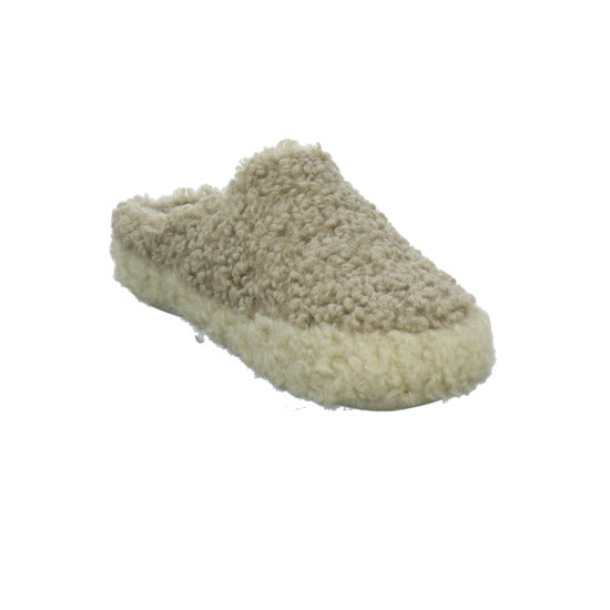 Verbenas Hausschuhe Damen Damen Yuma Curly taupe